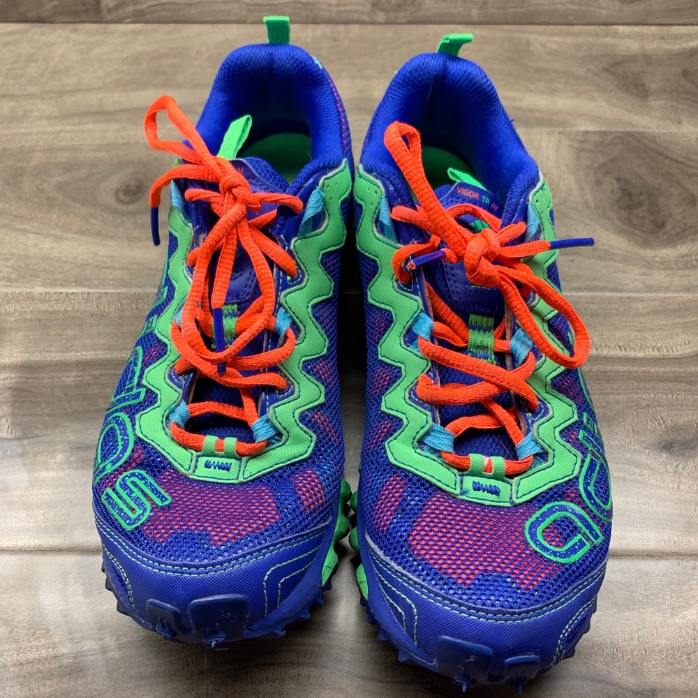 Adidas multi color shoes
